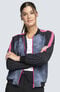 Clearance Women's Don't Look Back Print Scrub Jacket, , large