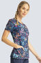 Clearance Women's Flutter Floral Print Scrub Top, , large