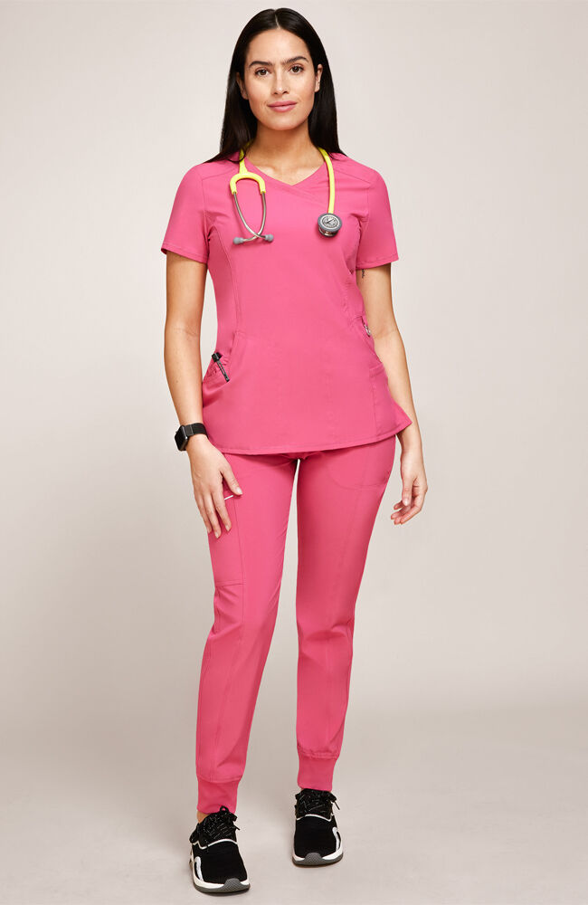 Womens jogger clearance scrubs sets