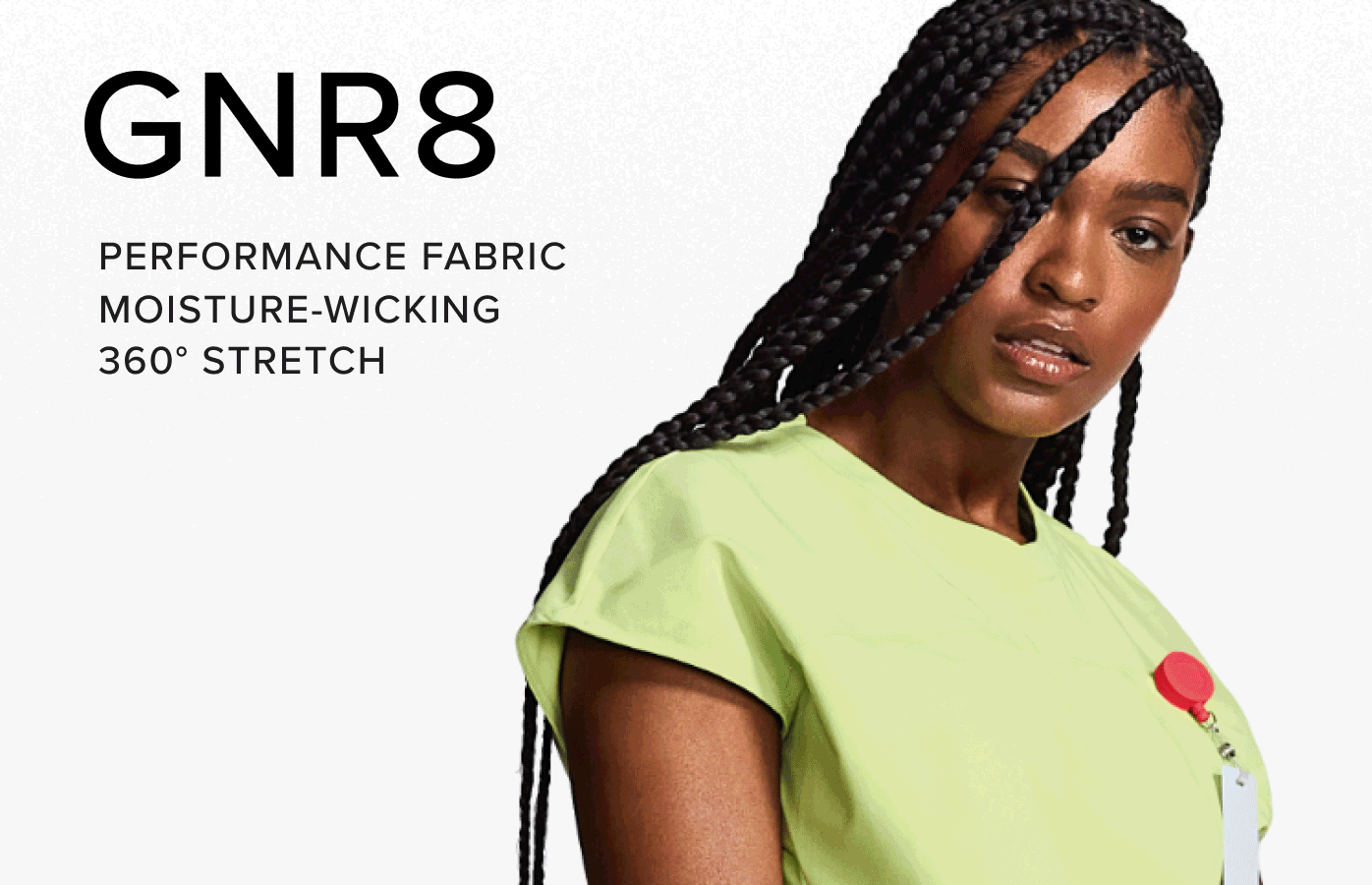 Infinity GNR8 - performance fabric, moisture wicking