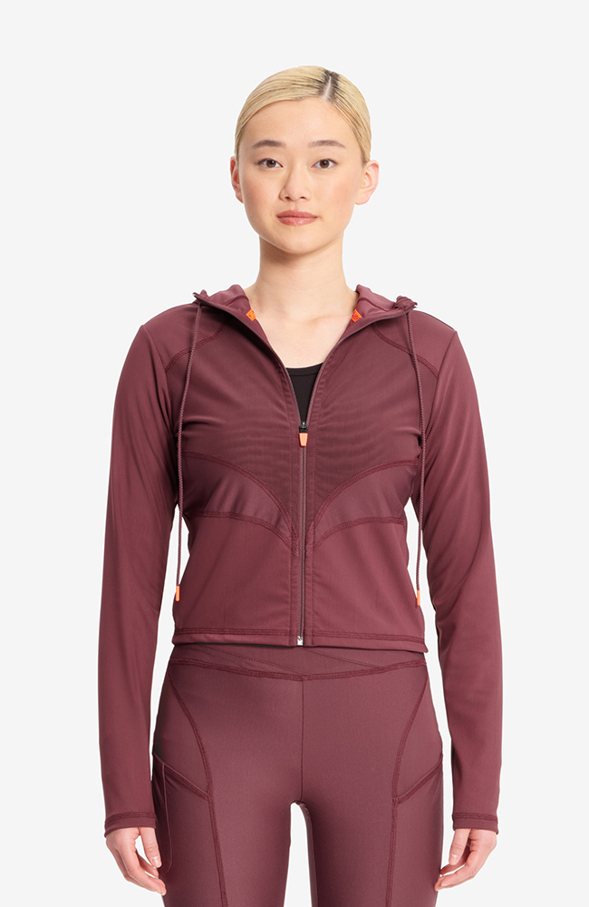 ジャケット・アウター SCULPTOR Mesh Sheer Zip-Up Jacket Mesh Sheer Zip-Up Jacket Red – Sculptor