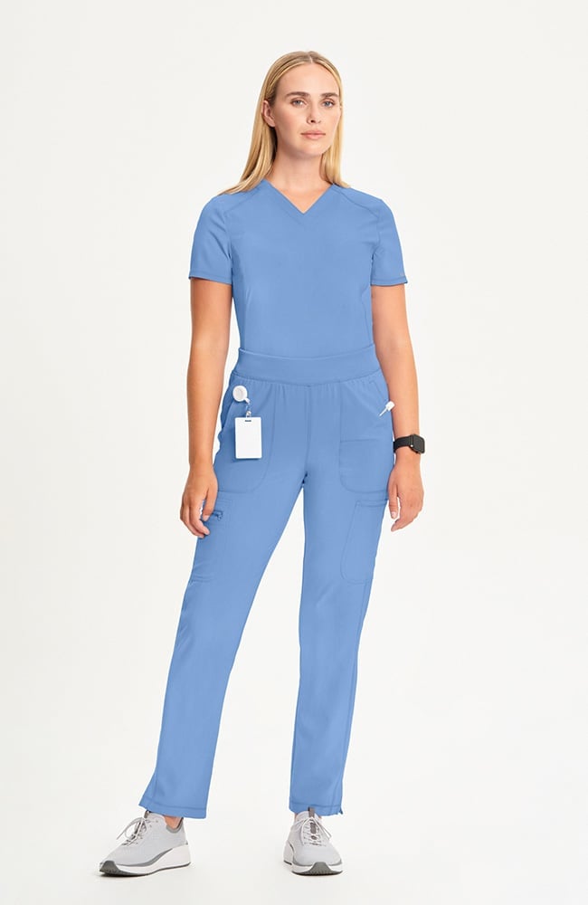 Electric Blue Pull-On Cupro Pant - Pants | Country Road